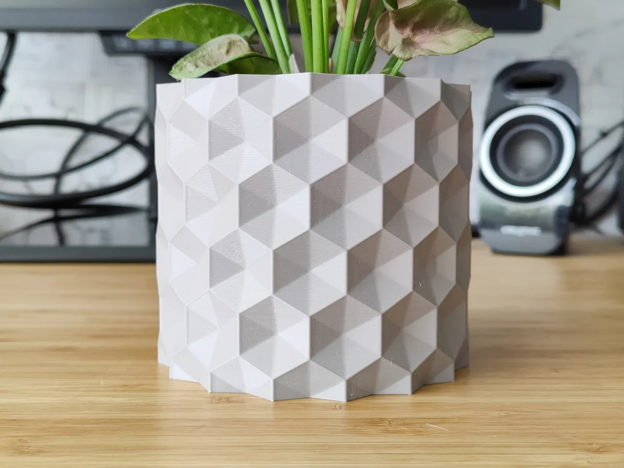 Inverted Hex Vase