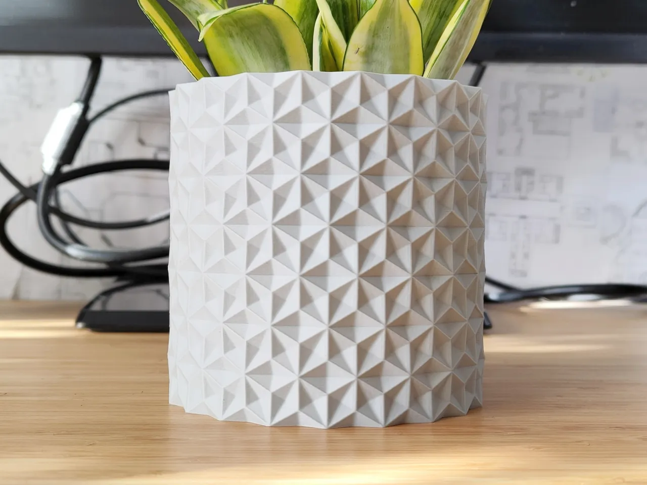 Mosaic Plant Vase