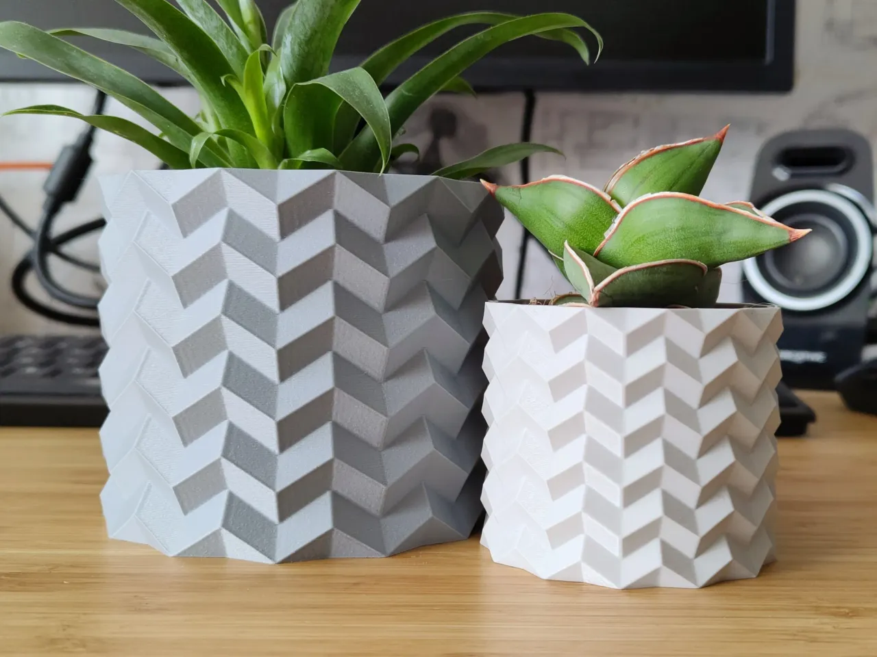 Origami Style Vase