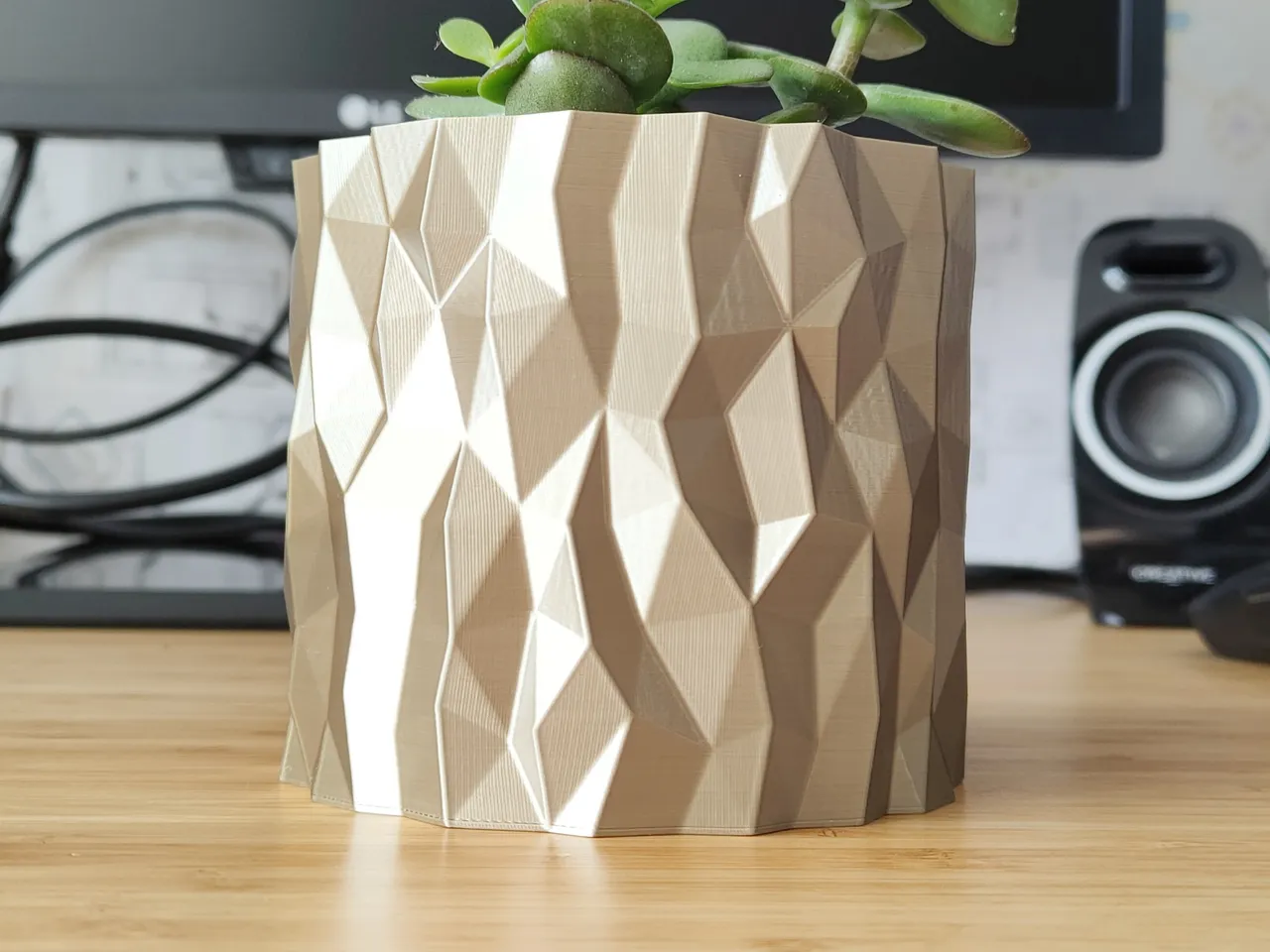 Shattered Mirror Vase