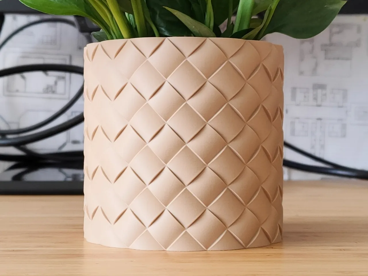 Wicker Vase