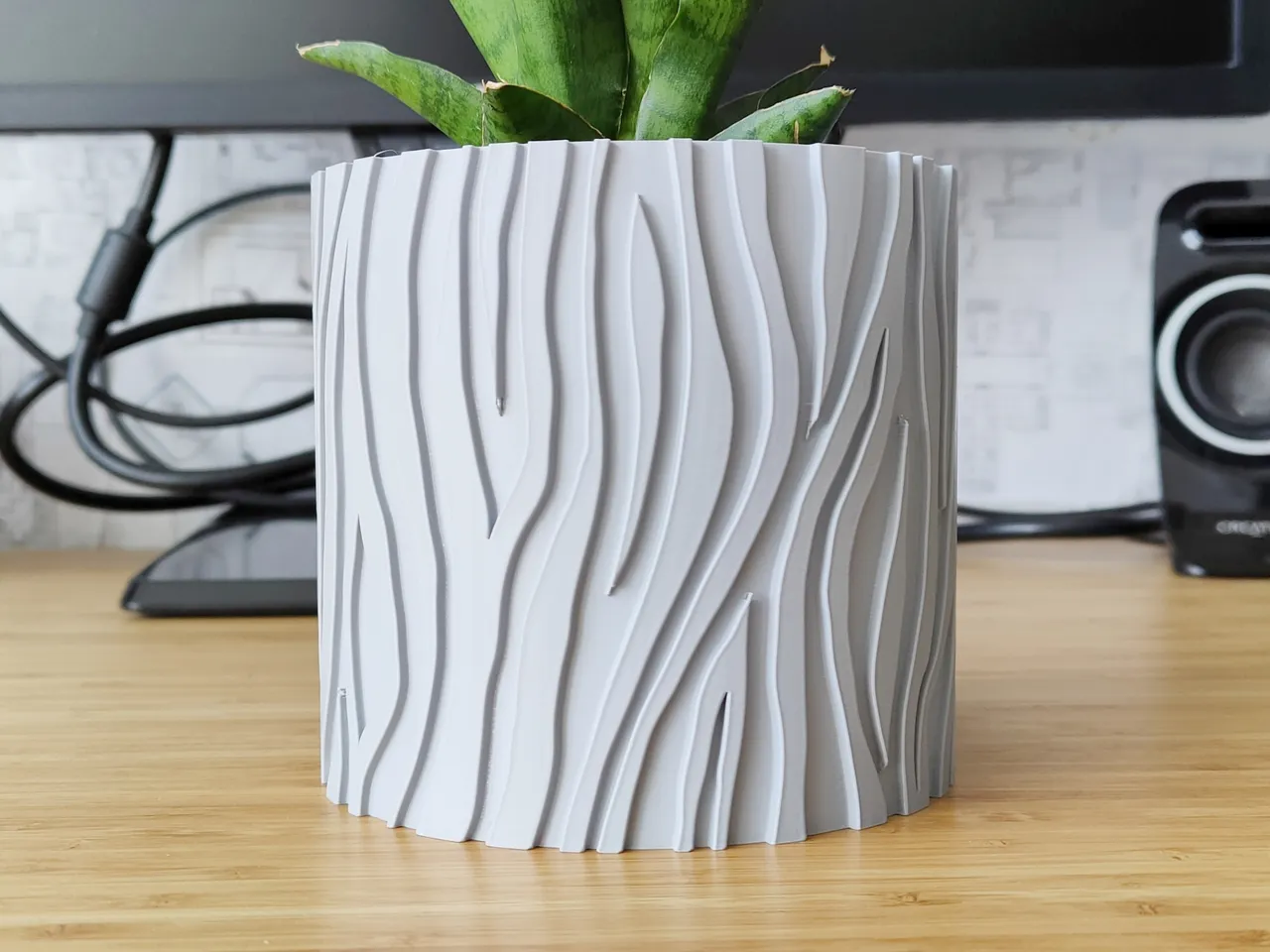 Zebra Vase
